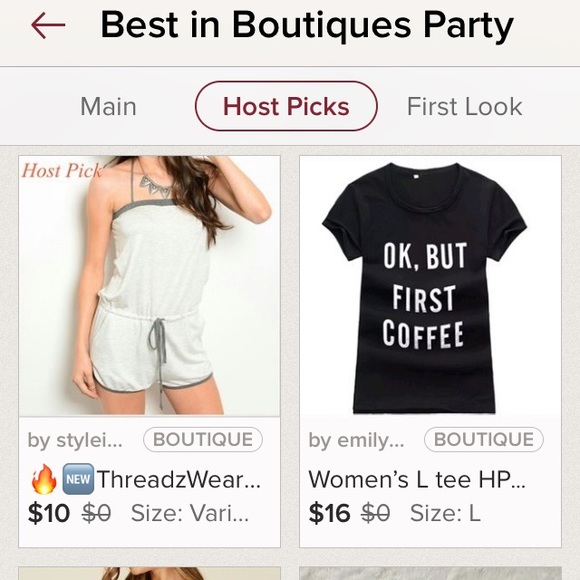 HP🆕ThreadzWear>Halter romper w/pockets NWT - Picture 4 of 6